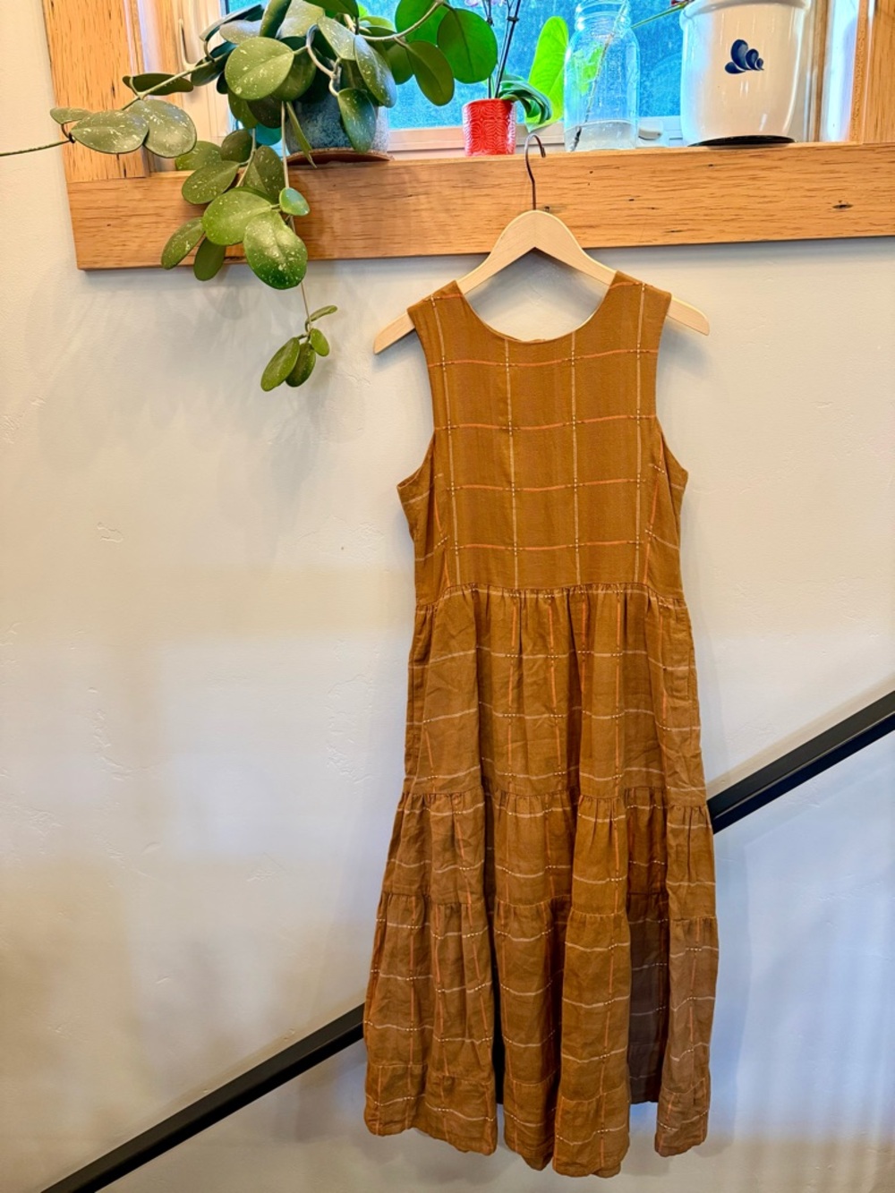 Ace & Jig Dorothy dress in fawn